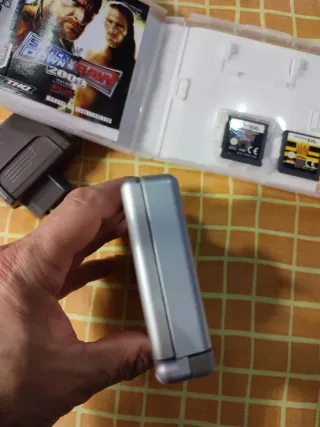 Nintendo DS Plata con juegos