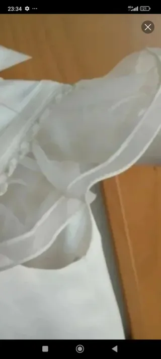 Traje de comunión niña blanco