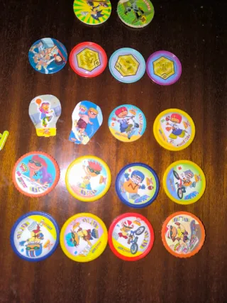Lote Tazos Rollers X-treme, Medabots, Sonic X