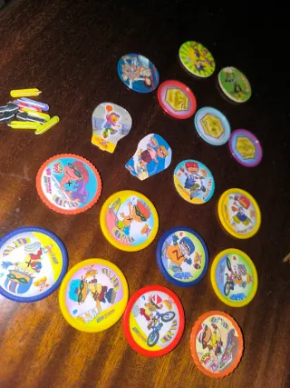 Lote Tazos Rollers X-treme, Medabots, Sonic X