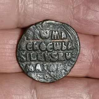 Moneta. Follis Impero Romano/Bizantino