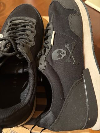 Zapatillas Scalpers talla 40 negras usadas una vez