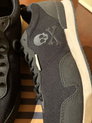 Zapatillas Scalpers talla 40 negras usadas una vez