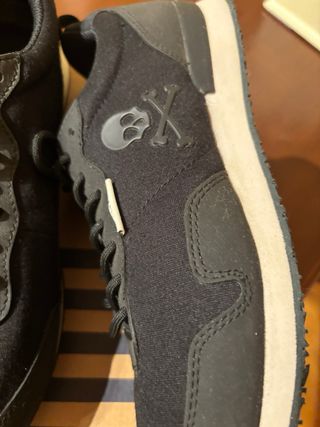 Zapatillas Scalpers talla 40 negras usadas una vez