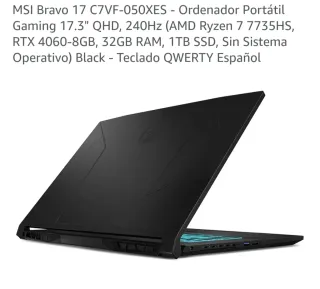 MSI Bravo 17'3 C7V - Portátil Gaming