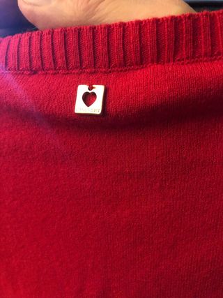 Coprispalle cardigan rosso