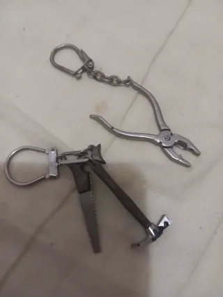 Lote llaveros antiguos coleccionables