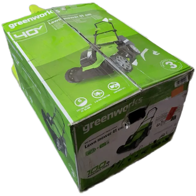 Cortacésped Greenworks G40LM41K2X Batería