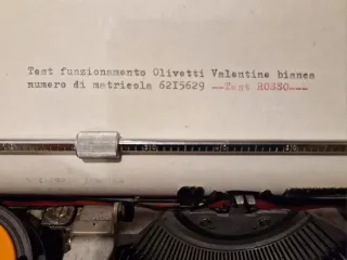Olivetti Valentine bianca