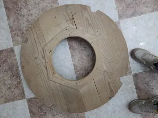 Para mesa redonda ,diámetro 80cm