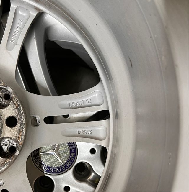 Llantas 17” Mercedes Clase A Clase B CLA 5x112
