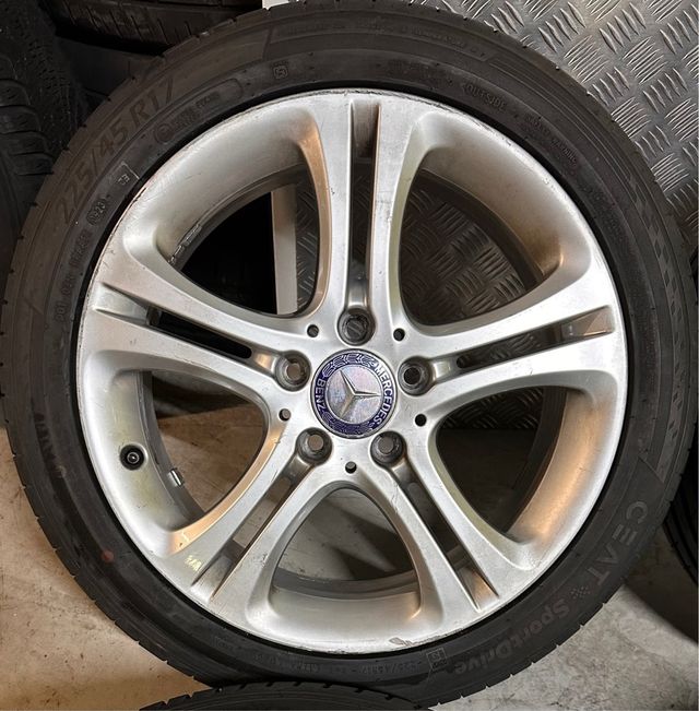 Llantas 17” Mercedes Clase A Clase B CLA 5x112