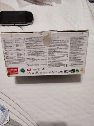 Caja Consola Sony PSP Value Pack