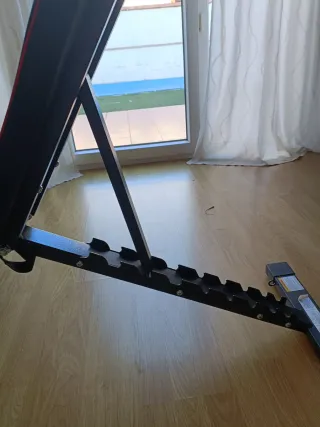 Banco de pesas ajustable Valeo