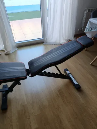 Banco de pesas ajustable Valeo