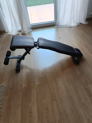 Banco de pesas ajustable Valeo