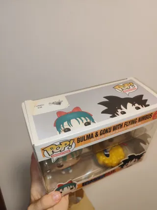 Funko Pop! Bulma & Goku con Nimbus 2 Pack