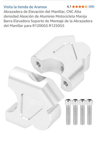 Torretas Manillar BMW R1250GS CNC Aluminio