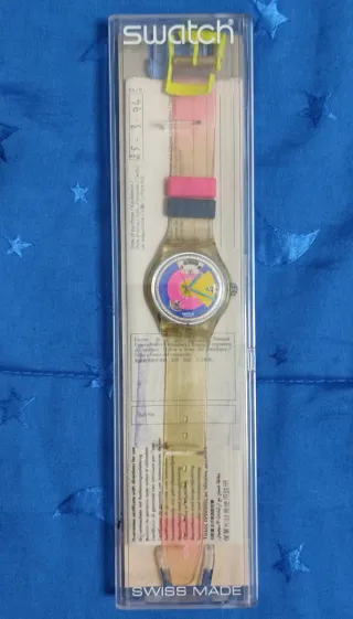 Orologio Swatch Automatico Vintage Multicolor