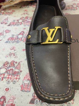 Mocassini Louis Vuitton marroni uomo
