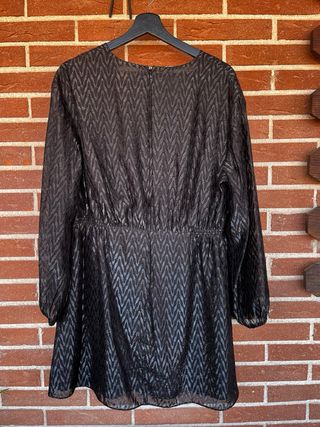 Vestido de brillos de Mango