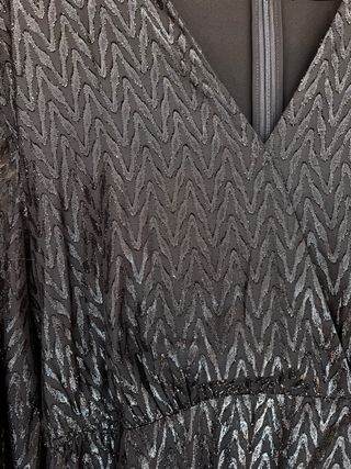 Vestido de brillos de Mango