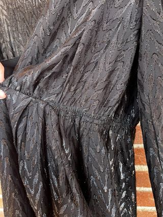 Vestido de brillos de Mango