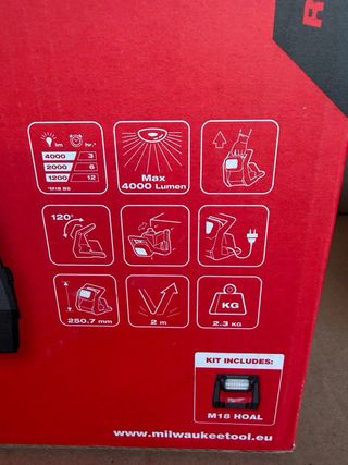 Faro LED Milwaukee M18 HOAL-O