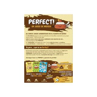 PERFECT! UN JUEGO DE MIERDA - JUEGO DE MESA
