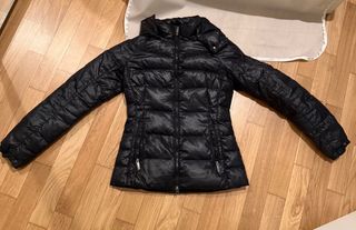 Add Piumino Donna Nero in vera Piuma D'oca