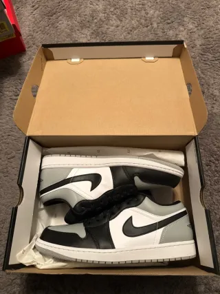 Air Jordan 1 Low Smoke Grey Shadow Toe - 45