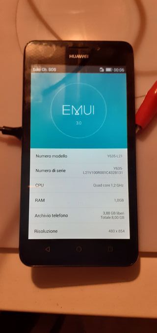Huawei Y635 nero - Batteria KO