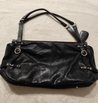 Bolso Piel Furla Negro
