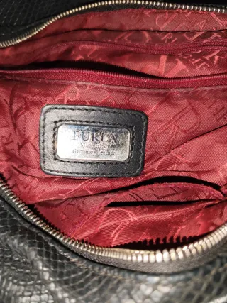 Bolso Piel Furla Negro