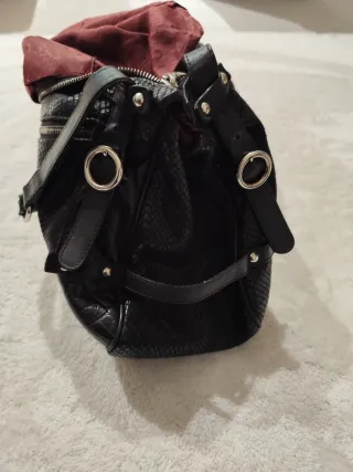 Bolso Piel Furla Negro