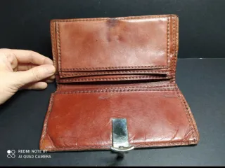 Portafoglio in pelle vintage