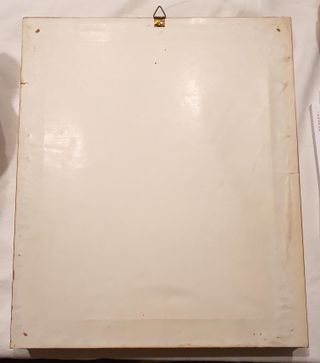 Quadri olio su tela con paesaggio rupestre firmati