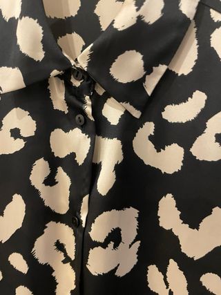 Blusa Zara Animal Print Talla Única