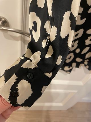 Blusa Zara Animal Print Talla Única