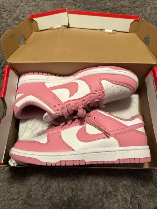 Nike Dunk Low Rosa Bianco 37.5