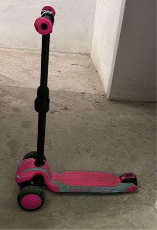 Patinete infantil 3 ruedas rosa