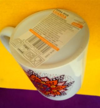 SET: 2 tazze in porcellana con manico. DECO: MANDALAS