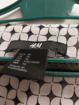 Blusa H&M manga larga talla 46