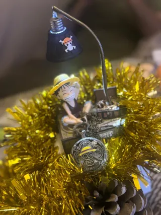 Lote One Piece lámpara y reloj de bolsillo(nuevos)