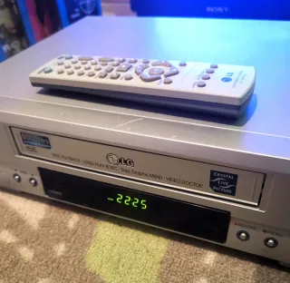 Reproductor - grabador VHS LG