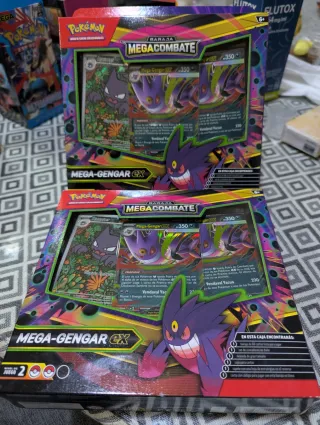 2 Barajas Pokémon Mega Gengar EX Selladas