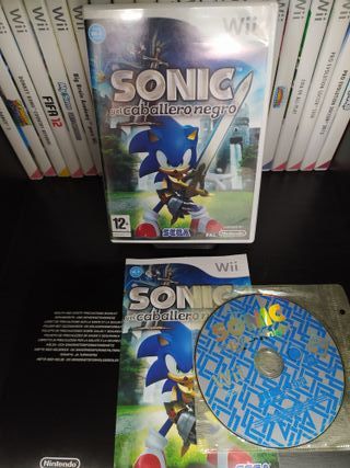 🇪🇸 Sonic El Caballero Negro Wii PAL España