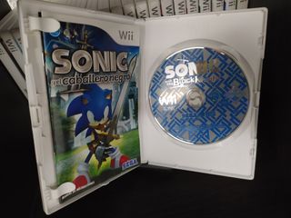🇪🇸 Sonic El Caballero Negro Wii PAL España