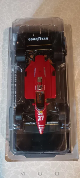 F1 Michele Alboreto Scuderia Ferrari
