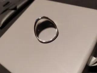 Anillo Calavera Plata 925 con Piedras Multicolor